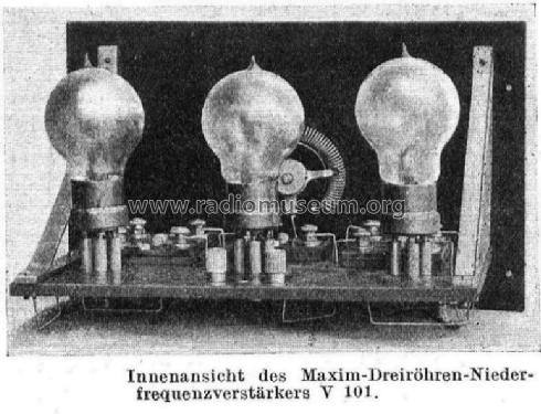 NF-Verstärker V101; Radio-Maxim; Aarau (ID = 56087) Ampl/Mixer