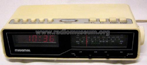 FM/AM LED Clock Radio 182; Maximal Marke? / (ID = 797353) Radio