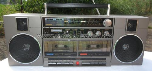 Stereo 4-Band Radio/Doppel Cassetten-Recorder 525; Maximal Marke? / (ID = 1795363) Radio