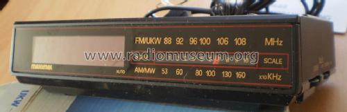 UKW-MW Electronic Uhrenradio 8688; Maximal Marke? / (ID = 1772207) Radio