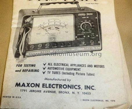 Utility Tester 200; Maxon Electronics, (ID = 2777882) Ausrüstung