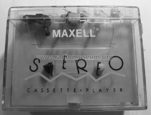 Stereo Cassette Player ; Maxell brand, Maxell (ID = 1467916) Sonido-V