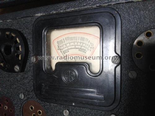 Comprobador de valvulas 1938; Maymo, Escuela Radio (ID = 2721555) Equipment