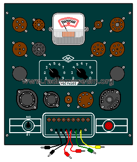 Comprobador universal válvulas ; Maymo, Escuela Radio (ID = 442113) Equipment