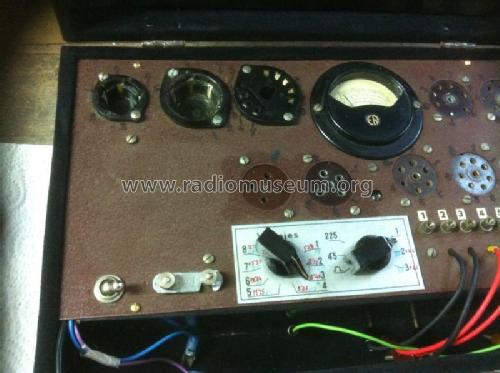 Tube Tester and Tester ; Maymo, Escuela Radio (ID = 1856065) Equipment