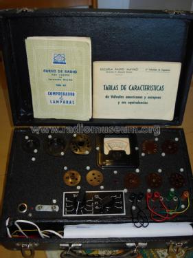 Tube Tester and Tester ; Maymo, Escuela Radio (ID = 2340054) Ausrüstung