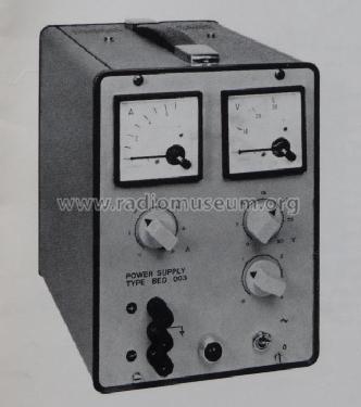 Power Supply BED 003; MBLE, Manufacture (ID = 1228676) Aliment.