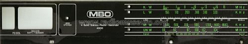 4 Band Stereo-Radio-Recorder 4800; MBO Schmidt & (ID = 1294829) Radio