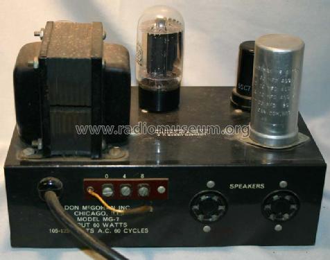 MG-7 ; McGohan Inc., Don; (ID = 485603) Ampl/Mixer