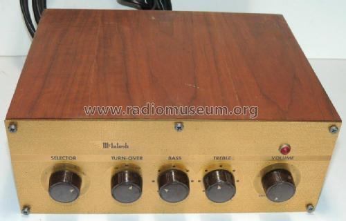 Amplifier-Equalizer C104; McIntosh Audio (ID = 1806080) Ampl/Mixer