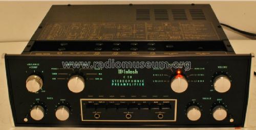 Stereophonic Preamplifier C-28; McIntosh Audio (ID = 734179) Ampl/Mixer