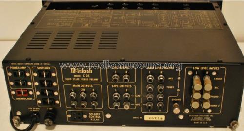 Stereophonic Preamplifier C-28; McIntosh Audio (ID = 734180) Ampl/Mixer