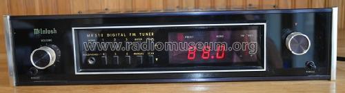 Digital FM Tuner MR 510; McIntosh Audio (ID = 1388528) Radio