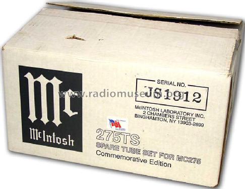 MC-275 ; McIntosh Audio (ID = 604964) Ampl/Mixer