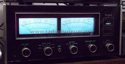 Stereo Power Amplifier MC 2205; McIntosh Audio (ID = 2613987) Verst/Mix