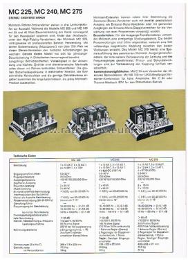 Stereo Power Amplifier MC240 2P629; McIntosh Audio (ID = 2808312) Ampl/Mixer