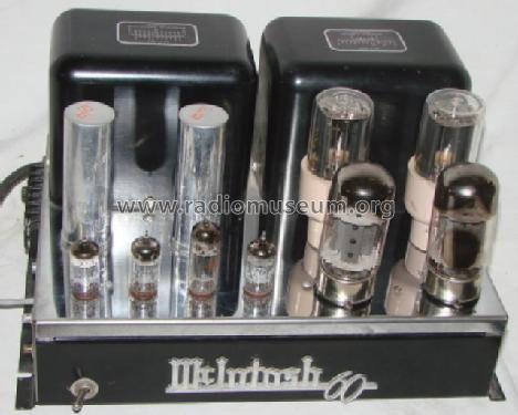 MC-60 A-121; McIntosh Audio (ID = 356520) Ampl/Mixer