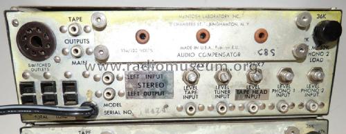 Record Compensator Stereo C-8S; McIntosh Audio (ID = 1833598) Ampl/Mixer