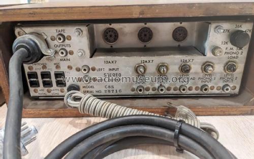 Record Compensator Stereo C-8S; McIntosh Audio (ID = 3025219) Ampl/Mixer