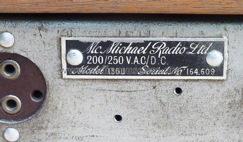 135U; McMichael Radio Ltd. (ID = 810177) Radio