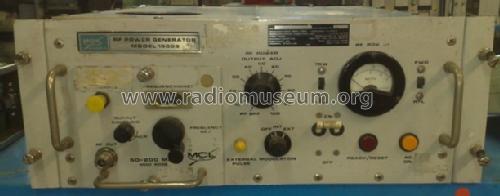 Signal Generator 15009; McMillan Radio Corp. (ID = 1204159) Equipment