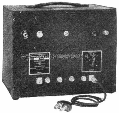 I.F. Converter M-275; Measurements (ID = 322445) Equipment