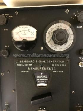 Standard Signal Generator 560FM; Measurements (ID = 2753324) Equipment