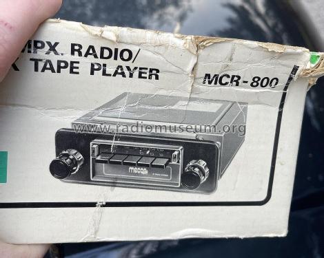 8 Track Stereo MCR-800; Mecca Maruwa (ID = 2872134) Radio