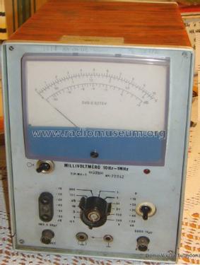 Millivoltmeter MV-1; Mechanikai (ID = 1637441) Equipment