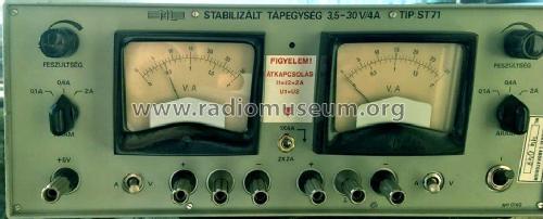 Stabilizált Tápegység - Stabilized Power Supply ST71; Mechanikai (ID = 2462188) Equipment