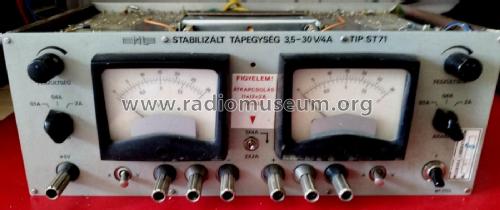 Stabilizált Tápegység - Stabilized Power Supply ST71; Mechanikai (ID = 2904486) Equipment