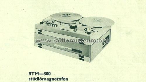 Studio magnetofon STM-300; Mechanikai (ID = 1835430) Ton-Bild
