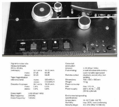 Studio Magnetofon STM-600/09; Mechanikai (ID = 740280) R-Player