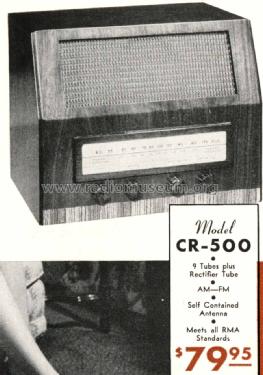 CR-500 ; Meck, John, (ID = 1660074) Radio
