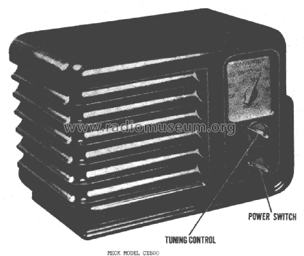 FM Converter CX500; Meck, John, (ID = 2504469) Radio