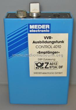 VVR-Ausbildungsfunk Empfänger Control 4010; MEDER CommTech GmbH; (ID = 2604814) Citizen