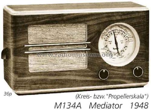 134A ; Mediator; La Chaux- (ID = 1975) Radio