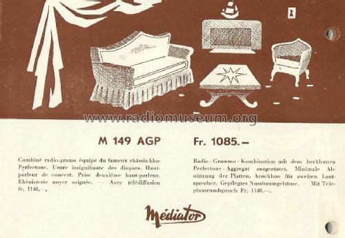 M149AGC ; Mediator; La Chaux- (ID = 1154747) Radio