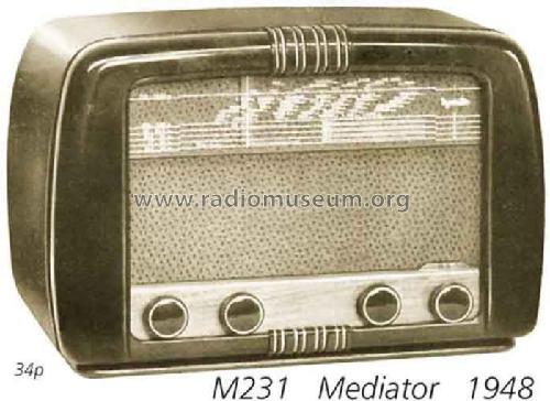 231A ; Mediator; La Chaux- (ID = 1973) Radio