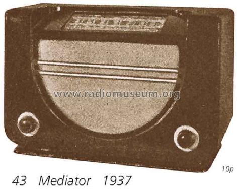 M43A-04 ; Mediator; La Chaux- (ID = 1949) Radio