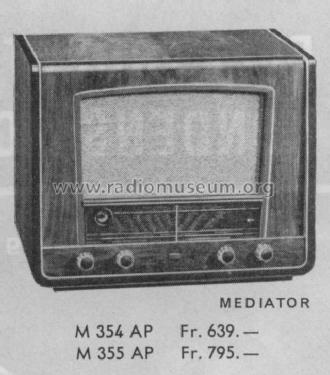 354AP ; Mediator; La Chaux- (ID = 1004513) Radio
