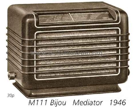 Bijou M111AU ; Mediator; La Chaux- (ID = 1969) Radio