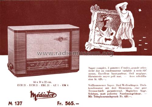M137A; Mediator; La Chaux- (ID = 814317) Radio