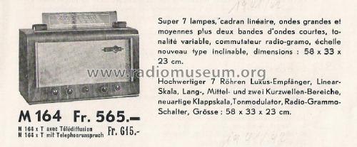 M164AX ; Mediator; La Chaux- (ID = 1142808) Radio