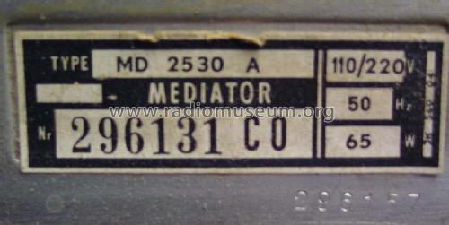 MD2530A; Mediator; La Chaux- (ID = 793622) Radio
