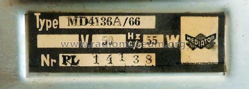 MD4136A/66; Mediator; La Chaux- (ID = 1541231) Radio