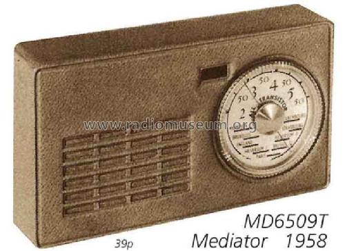 MD 6509 T MD6509T; Mediator; La Chaux- (ID = 1978) Radio