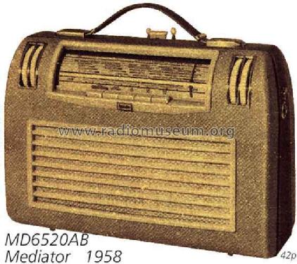 MD6520AB; Mediator; La Chaux- (ID = 1981) Radio