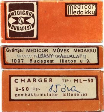 Gombakkumulátor töltő ML-50; Medicor Müvek; (ID = 1461014) Power-S