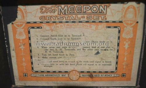 The Meepon No.3; Meek & Pond Meepon, (ID = 2582463) Crystal